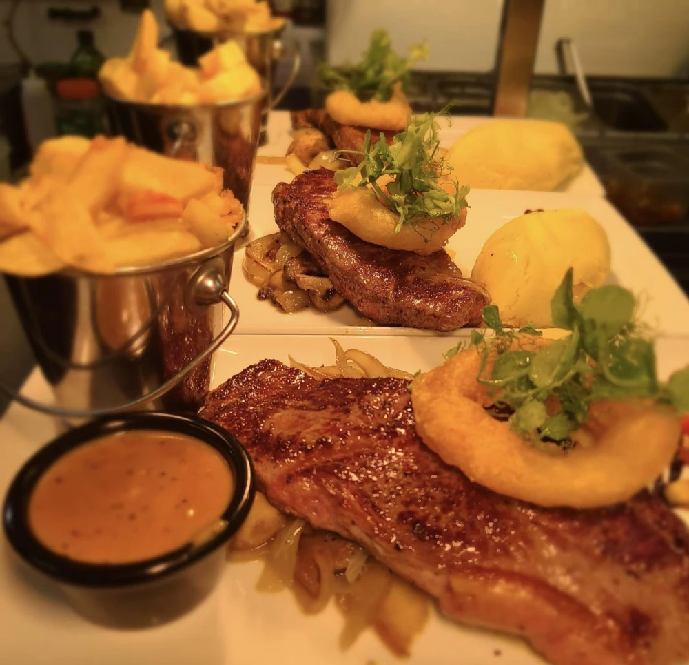Steak & Pint Special at Carlingford Arms