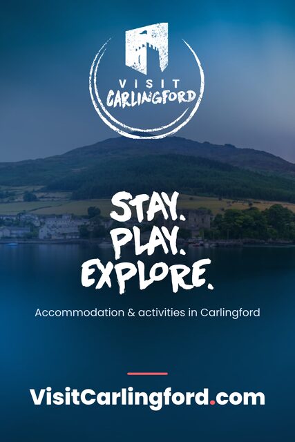 Stay. Play. Explore. — Outdoor banner