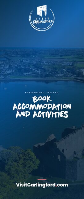 Book accommodation & activities — Roll-up banner